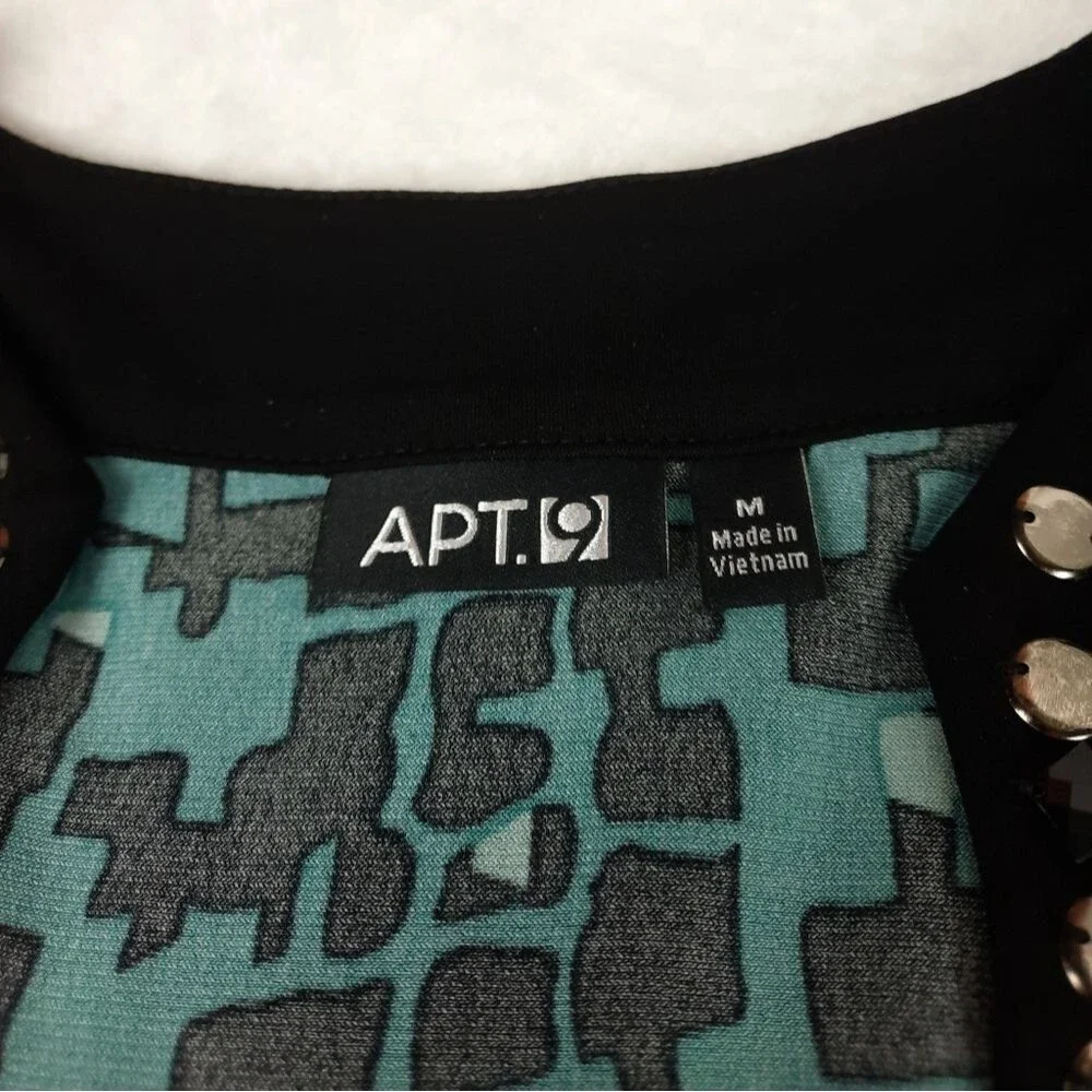 Apt. 9 Geometric Print  Midi Dress